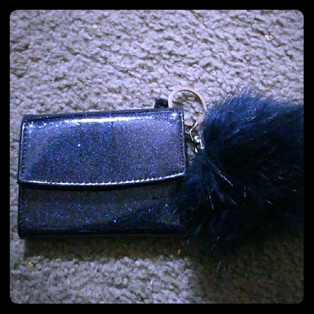 Blue wallet